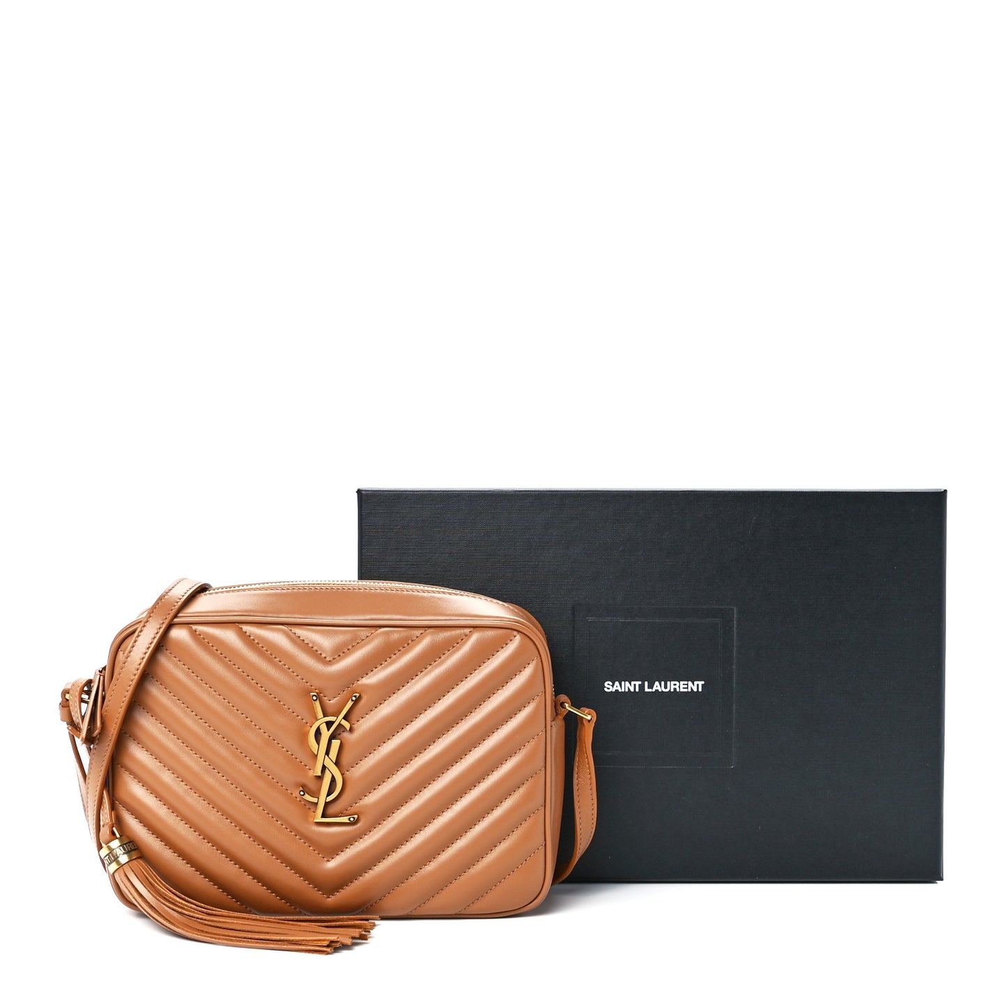 Calfskin Matelasse Monogram Lou Camera Bag Cinnamon