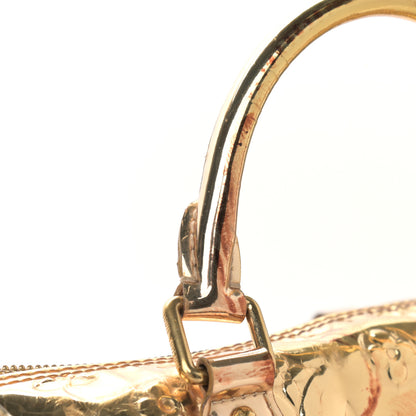 Louis Vuitton Monogram Miroir Speedy 35 Gold 13 of 14
