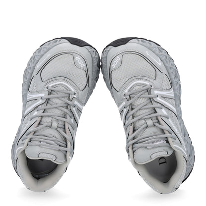 Christian Dior Technical Mesh Calfskin Mens B35 NXXT Sneakers 42 Grey 2 of 10