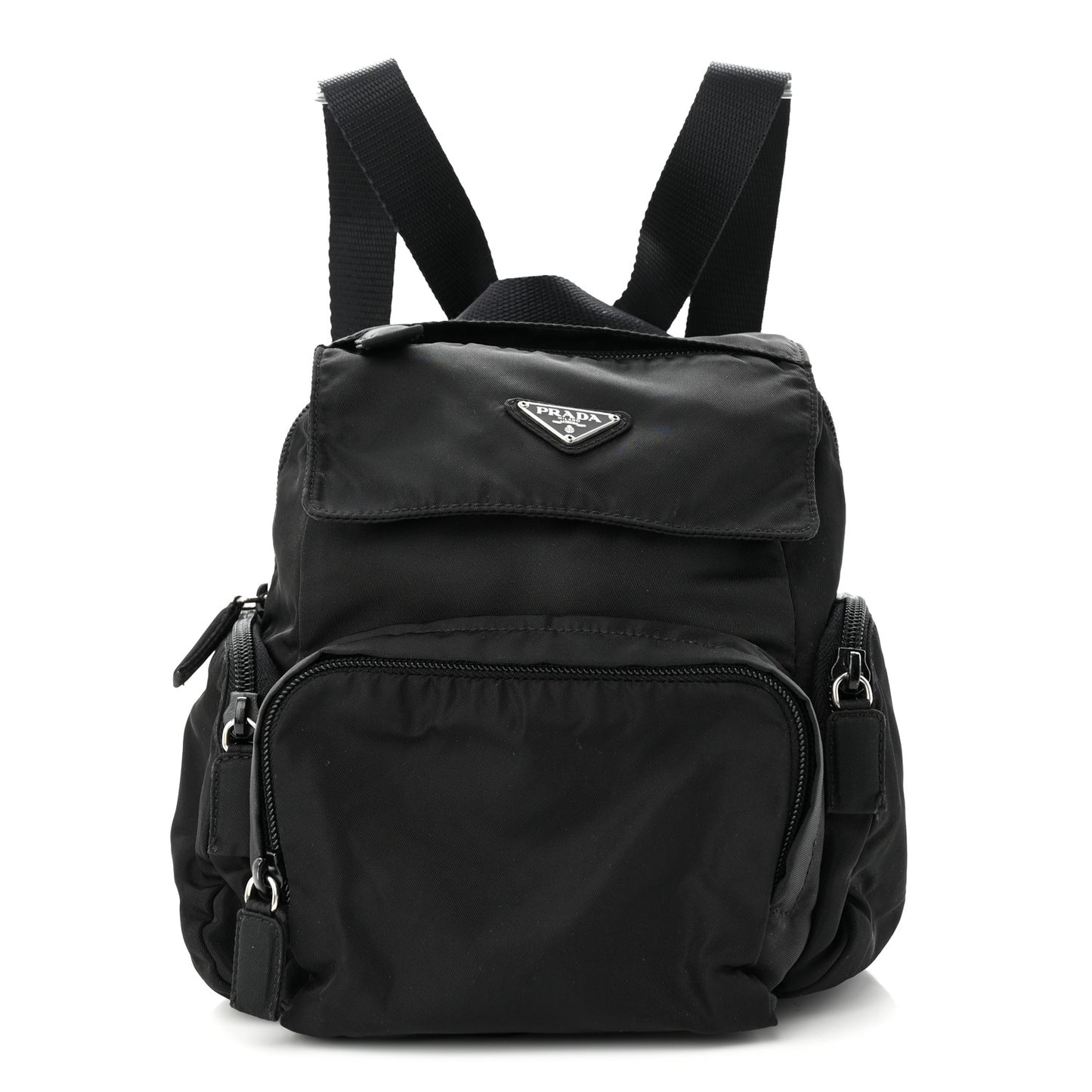 Nylon Vela Mini Backpack Black