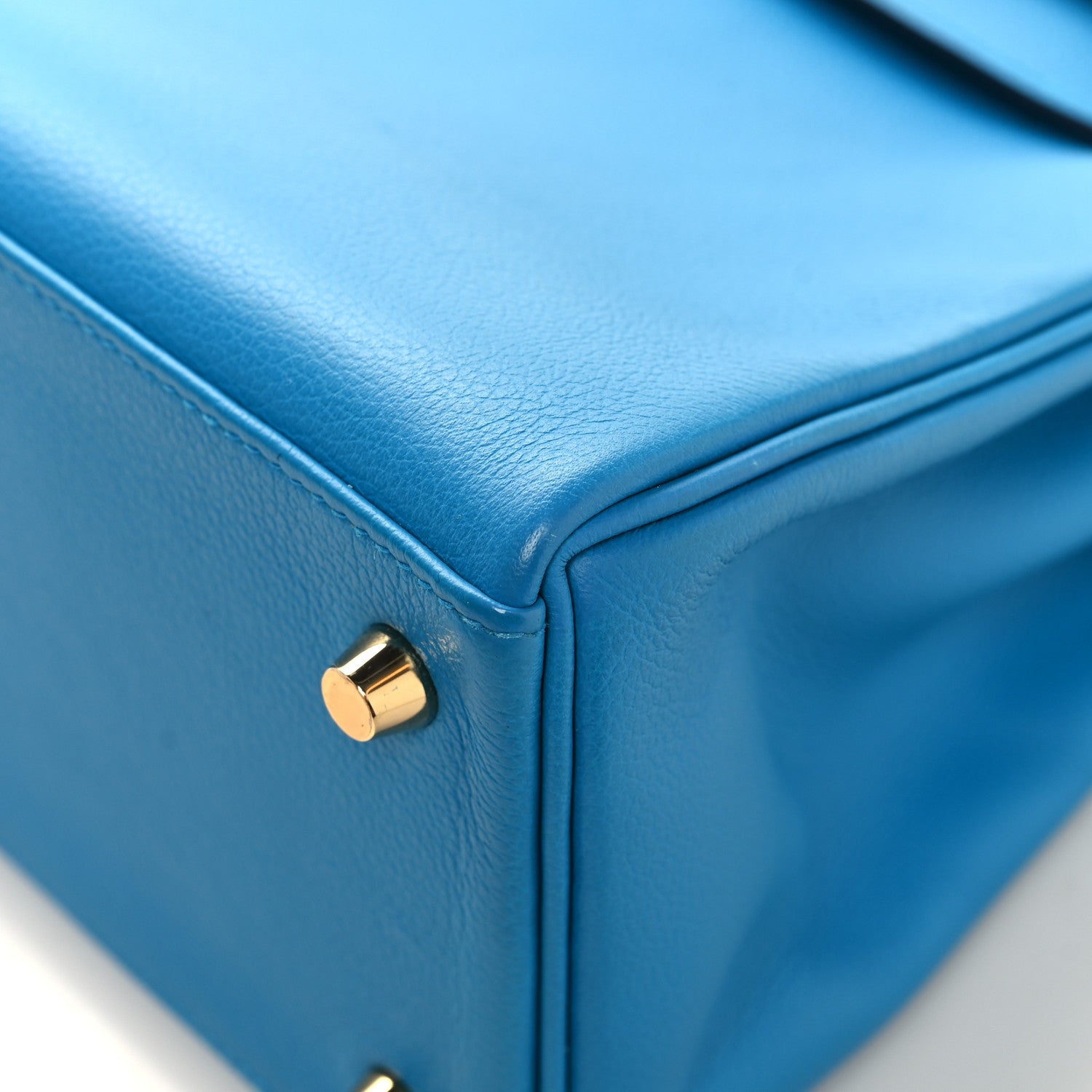Hermes Evercolor Kelly Retourne 28 Bleu Frida 10 of 13