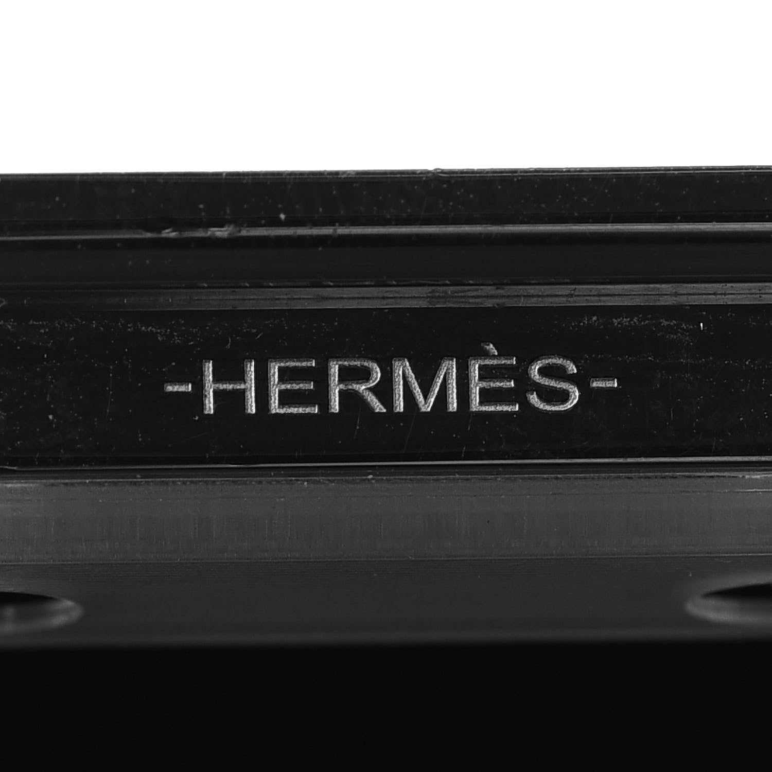 Hermes Epsom Horseshoe Enamel Constance 24 Black 11 of 24