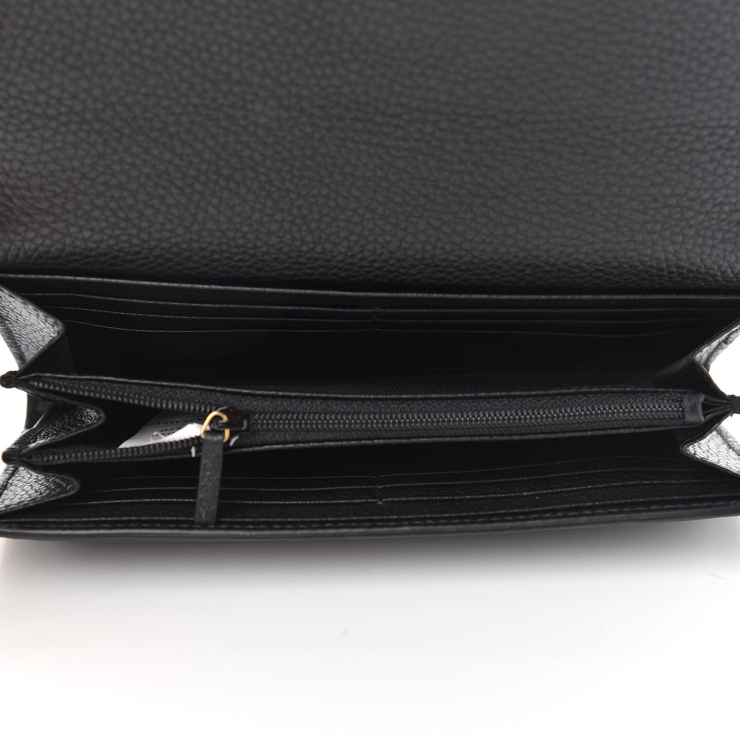 Calfskin Animalier Continental Wallet Black