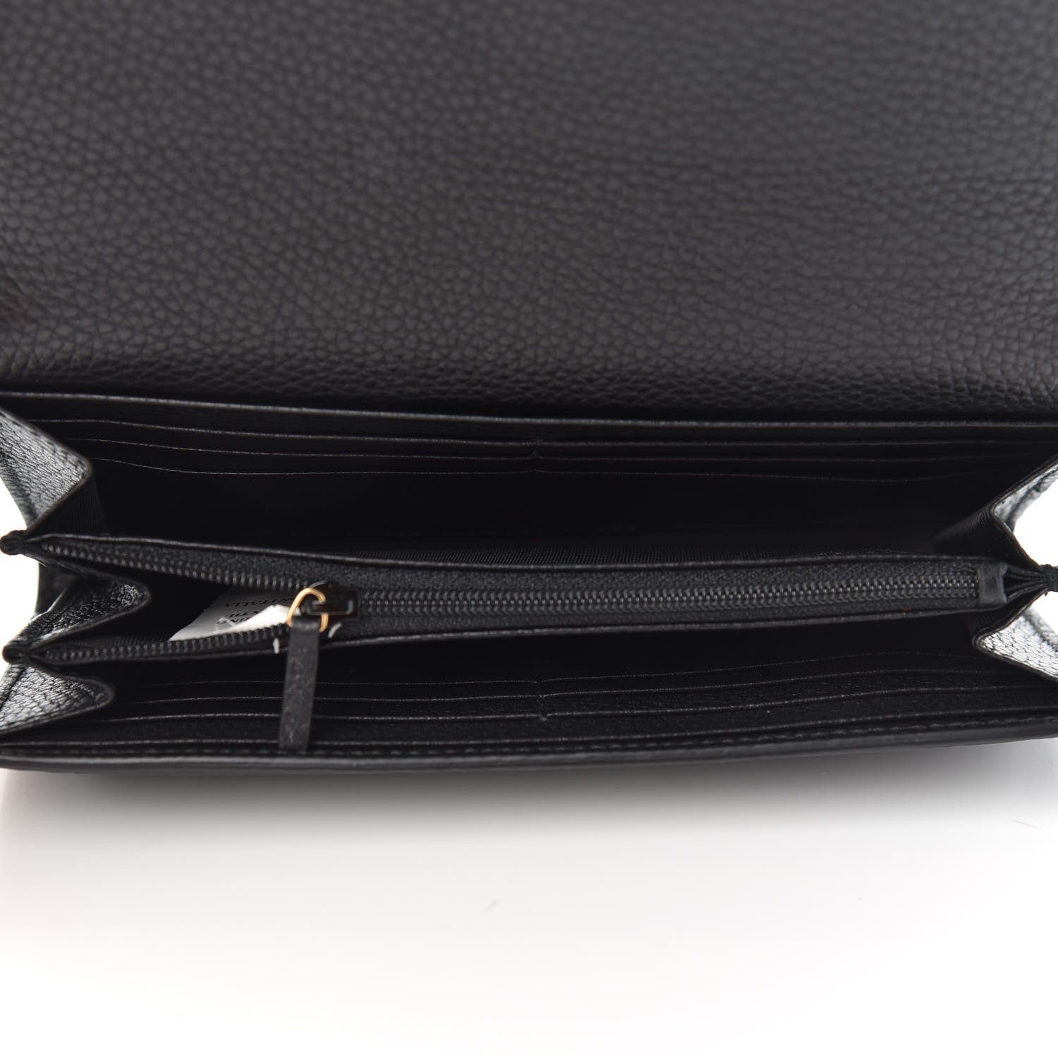 Gucci Calfskin Animalier Continental Wallet Black 5 of 9