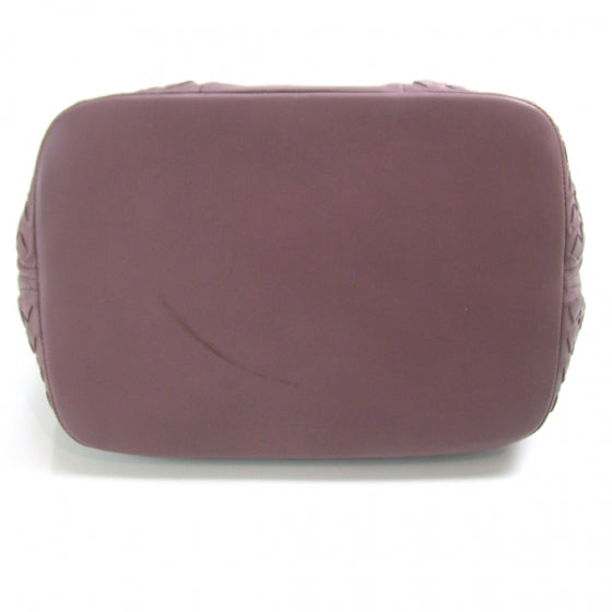 Bottega Veneta Leather Woven Hobo Grape 5 of 12