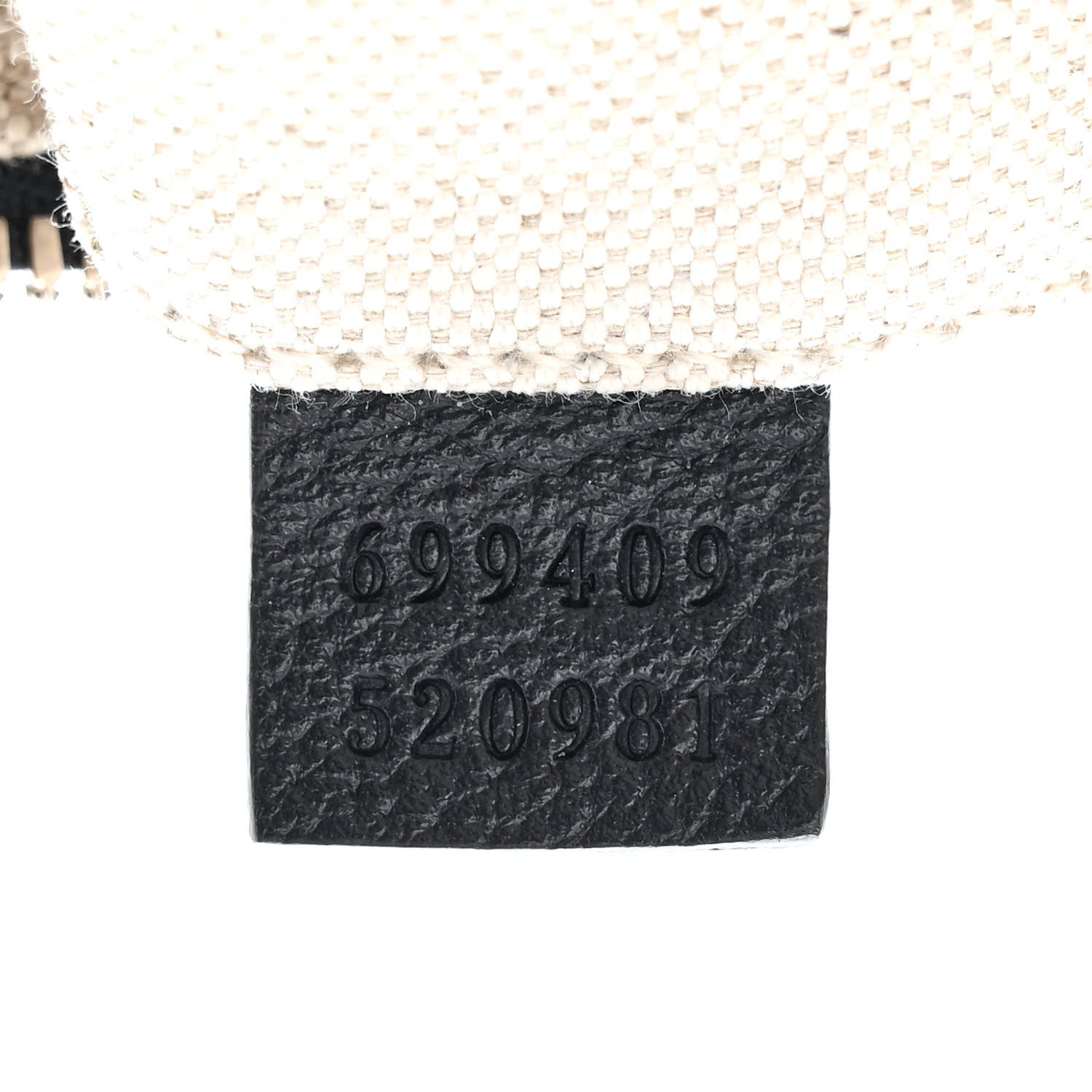 Gucci GG Supreme Monogram Textured Calfskin Web Small Attache Shoulder Bag Beige Blue 7 of 12