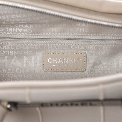 Chanel Caviar Square Stitched Large Tote Beige 6 of 16