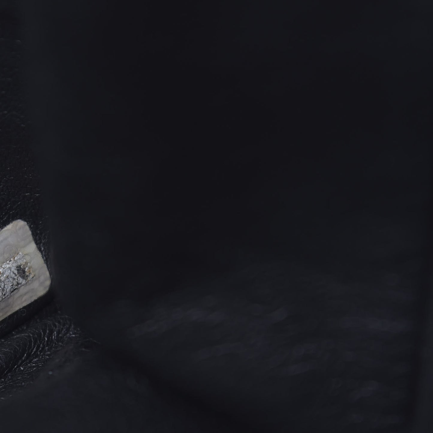 Lambskin CC Shoulder Bag Black