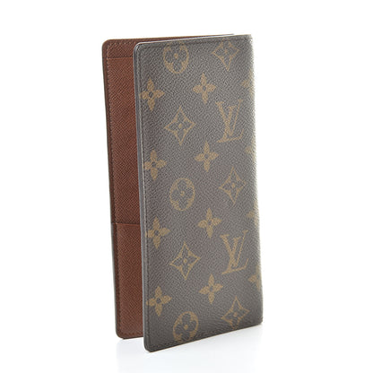 Louis Vuitton Monogram Porte Valeurs Checkbook Wallet 3 of 10