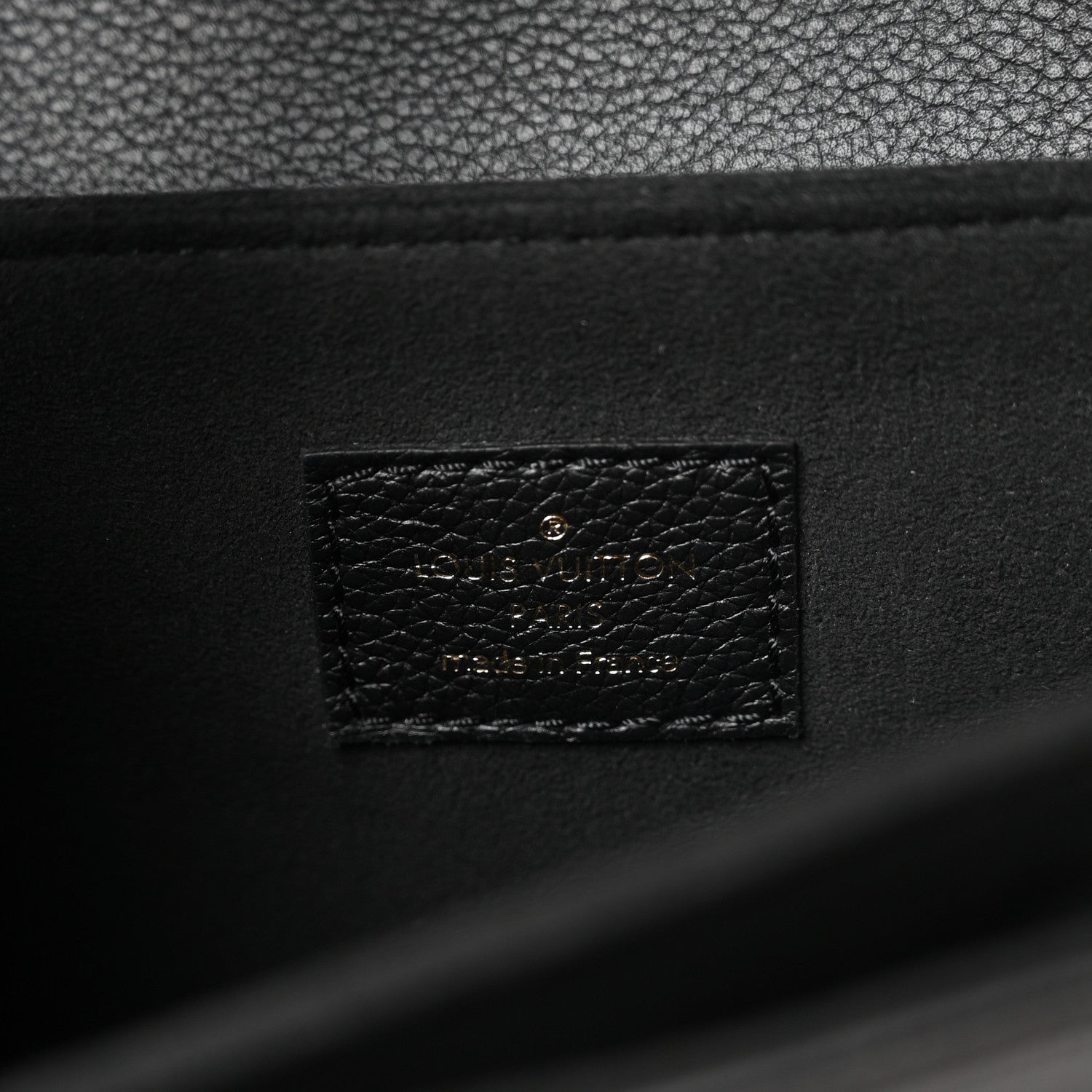 Louis Vuitton Grained Calfskin Lockme Oxford Black 6 of 10