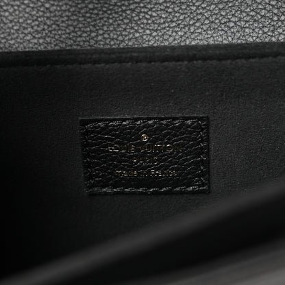 Louis Vuitton Grained Calfskin Lockme Oxford Black 6 of 10