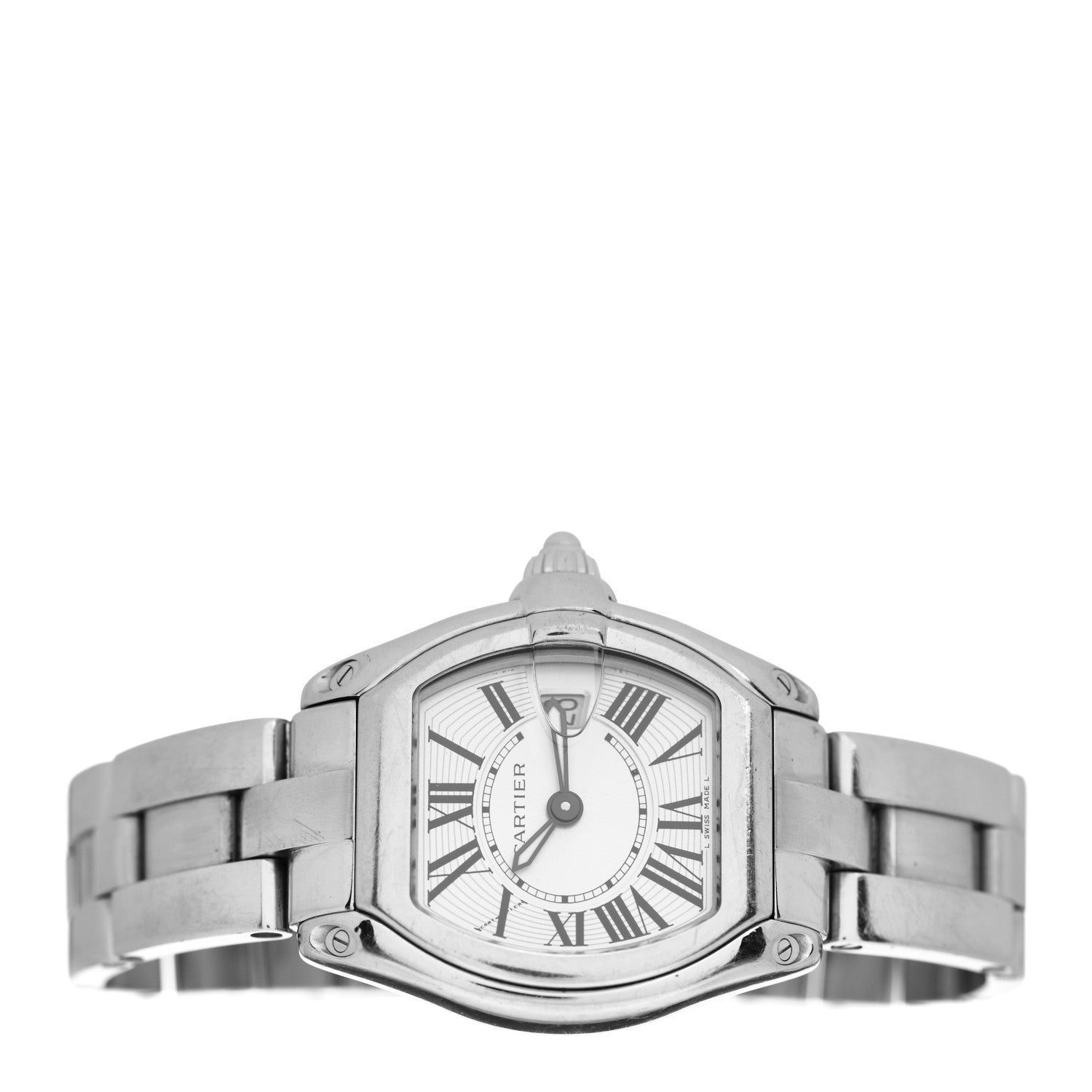 Cartier Stainless Steel 33mm Roadster Quartz Watch 2 of 5