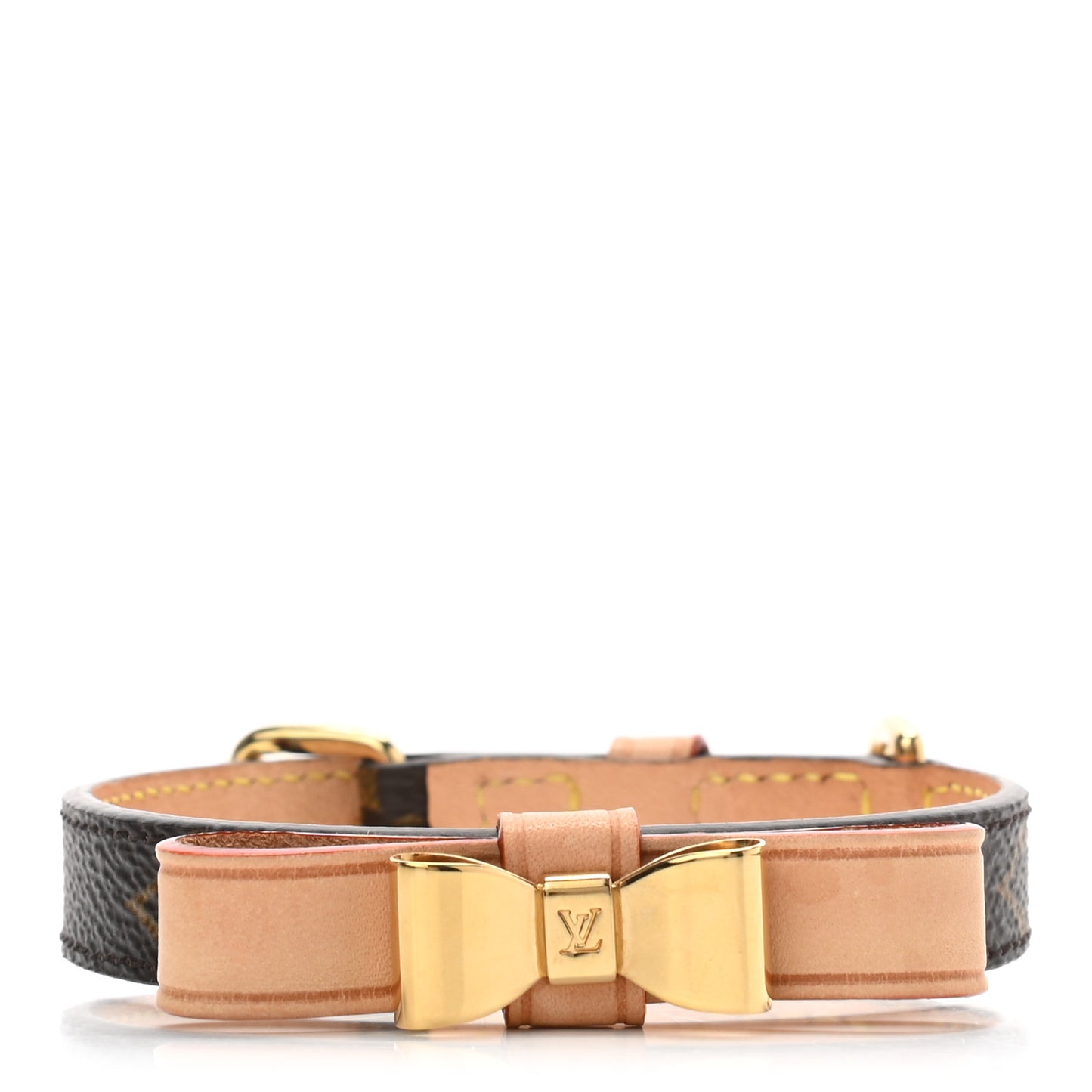 Monogram Baxter Dog Collar XS