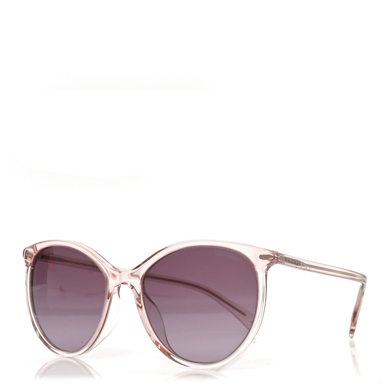 Chanel Acetate Pantos Cat Eye Sunglasses 5448-A Pink 1 of 6