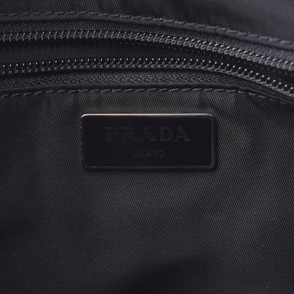 Prada Nylon Montagna Double Buckle Backpack Black 6 of 13