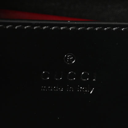 Gucci Spice Lux Nappa Bamboo Basket Bag Black 6 of 10