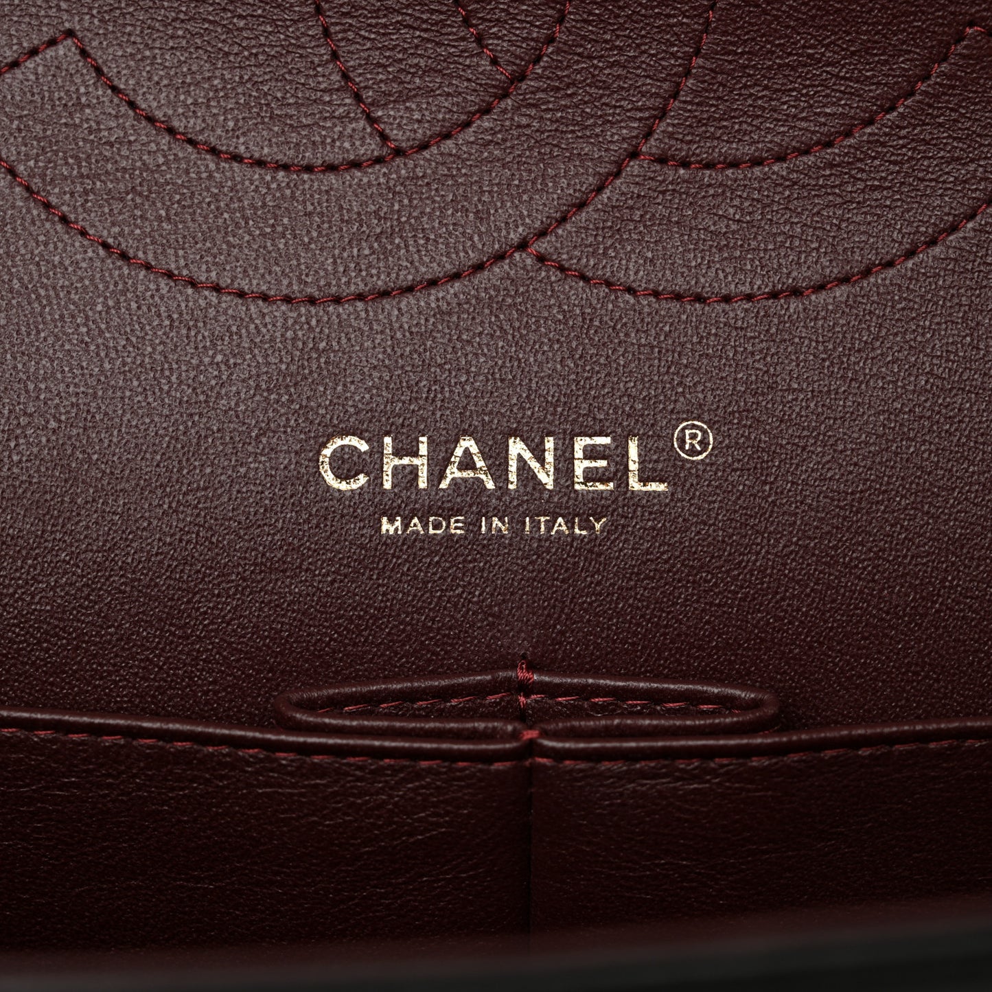 Lambskin Quilted Jumbo Double Flap Black