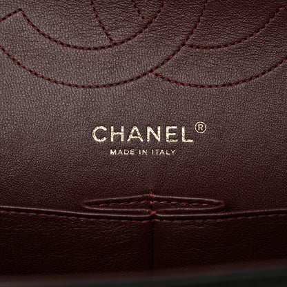 Chanel Lambskin Quilted Jumbo Double Flap Black 6 of 14