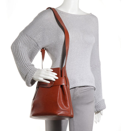 Louis Vuitton Epi Sac D'Epaule Kenyan Fawn 2 of 8
