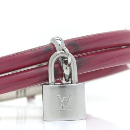 Louis Vuitton Epi Keep It Twice Bracelet 17 Fuchsia 10 of 10