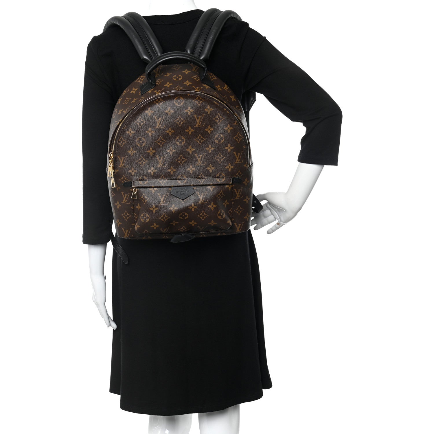 Louis Vuitton Monogram Palm Springs Backpack MM 2 of 11