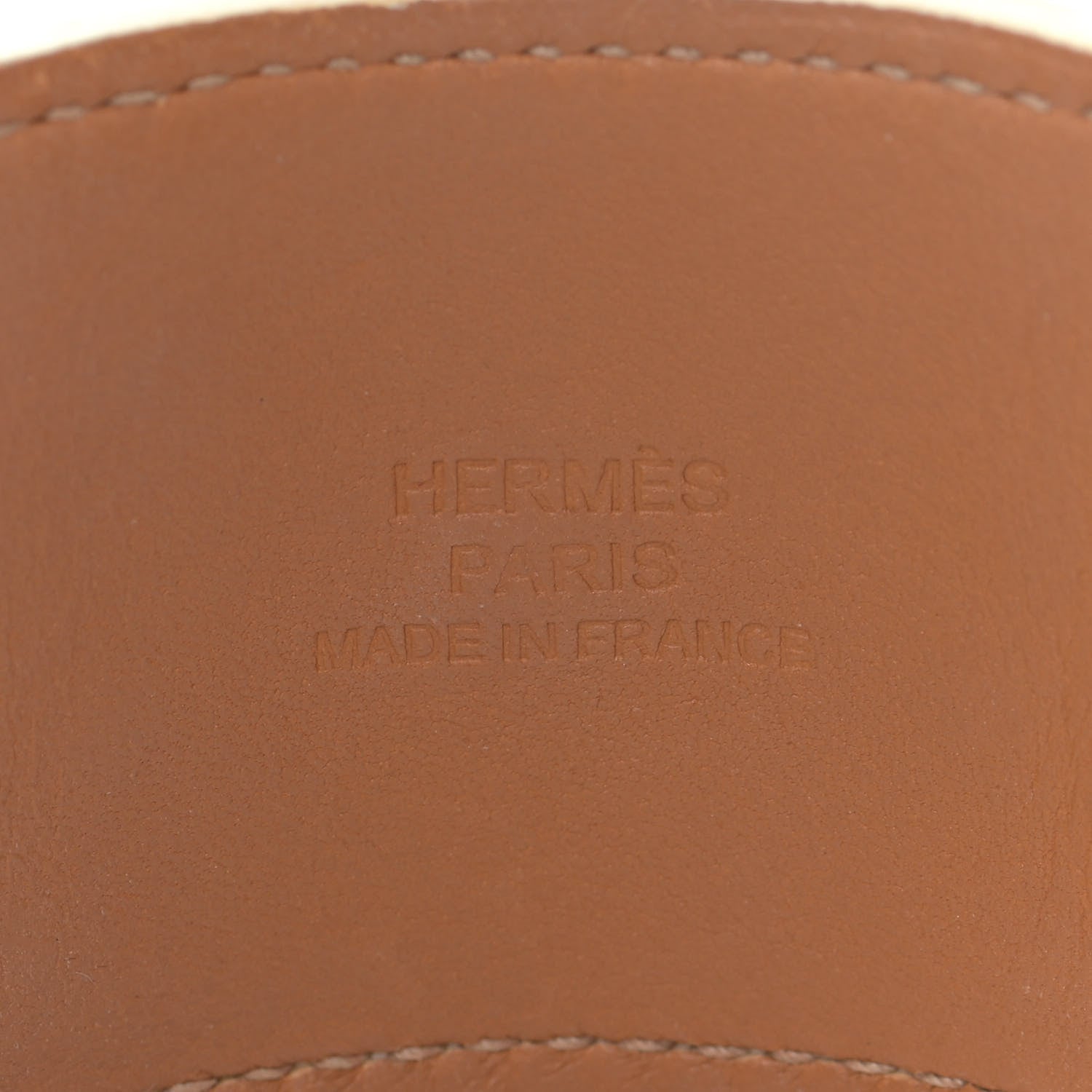Hermes Epsom Collier de Chien CDC Bracelet S White 5 of 11