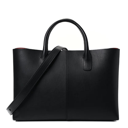 Mansur Gavriel Calfskin Mini Folded Bag Black Flamma 1 of 4