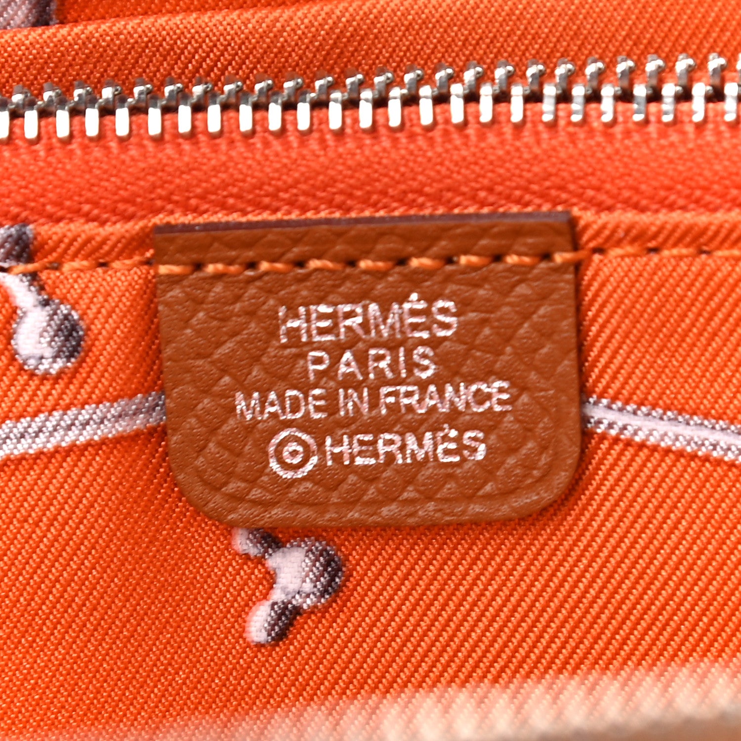 Hermes Epsom Silk'In Wallet Gold 6 of 7