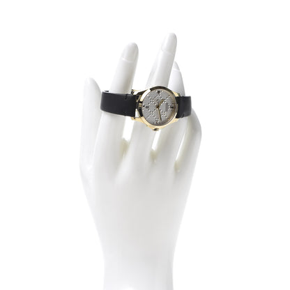 Gucci Stainless Steel Calfskin 27mm G-Timeless Diamante Quartz Watch 2 of 8