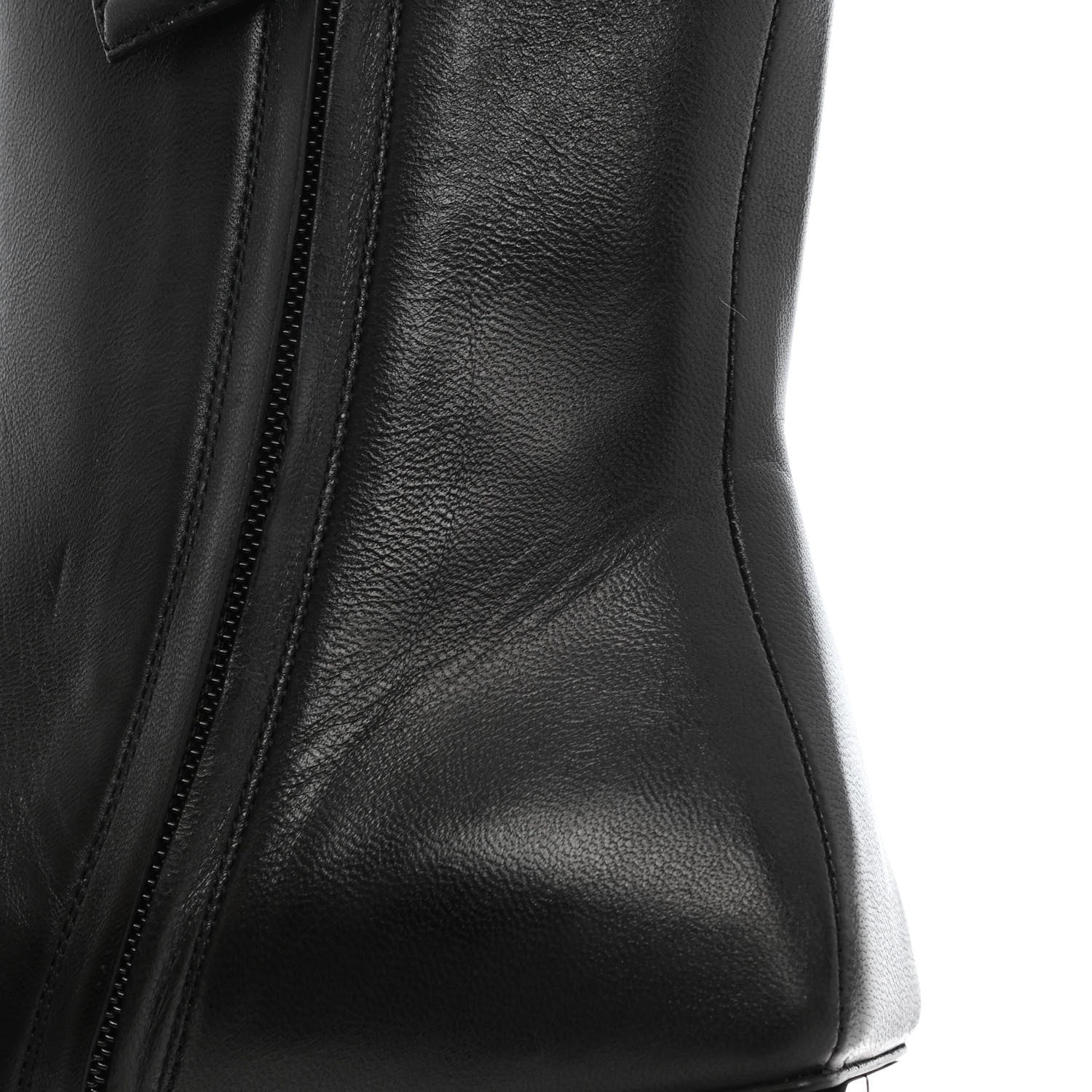 Balenciaga Sheepskin Typo Ankle Booties 35.5 Black 21 of 21