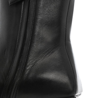 Balenciaga Sheepskin Typo Ankle Booties 35.5 Black 21 of 21