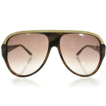 Balenciaga Sunglasses 0067S Horn Walnut 3 of 7
