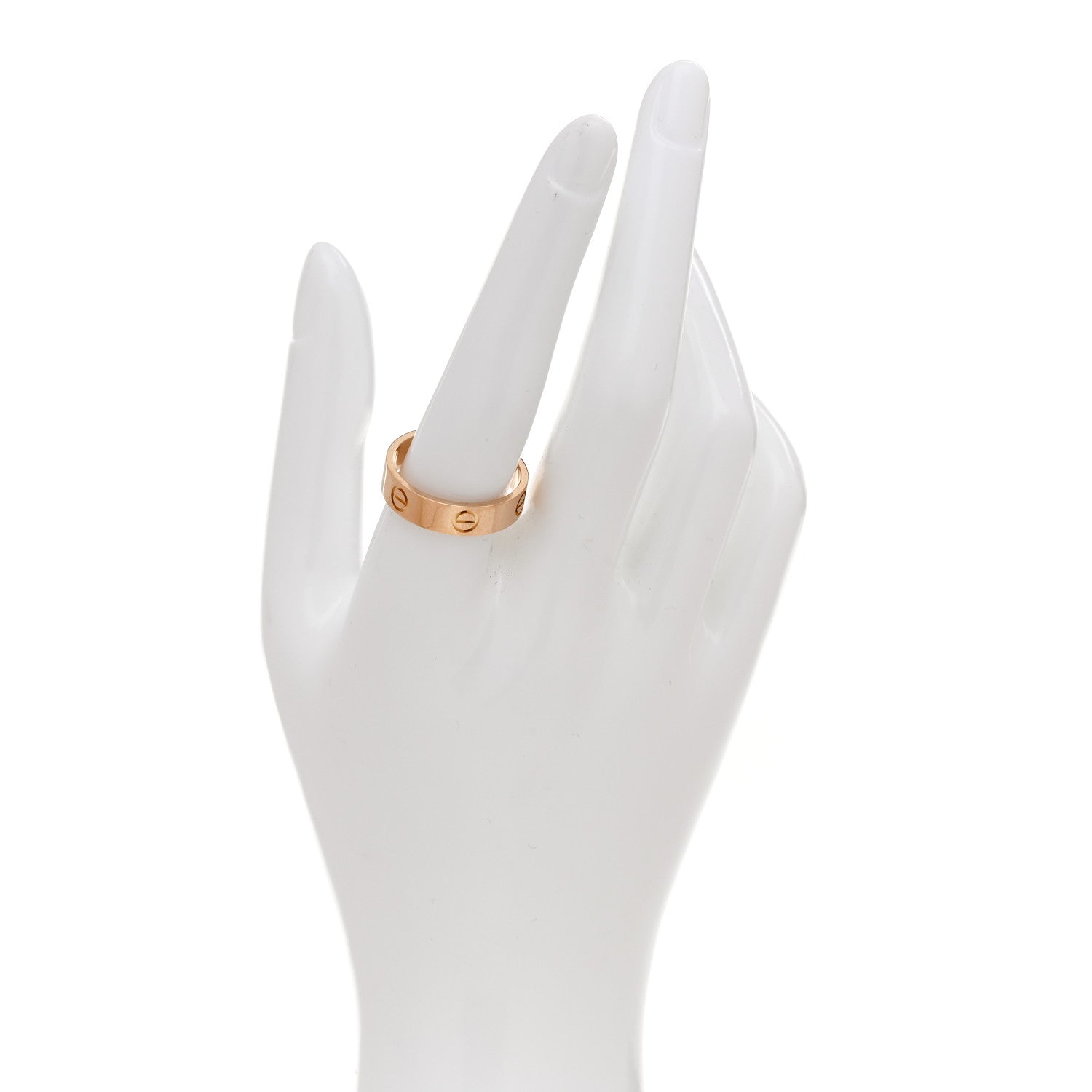 Cartier 18K Pink Gold 5.5mm LOVE Ring 60 9.25 2 of 4
