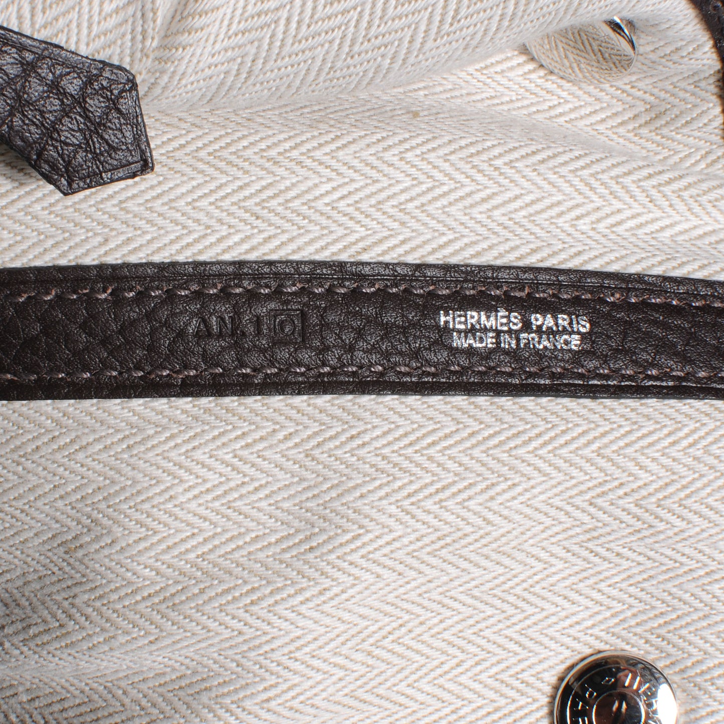Fjord Garden Party Tote 36 MM Marron Fonce
