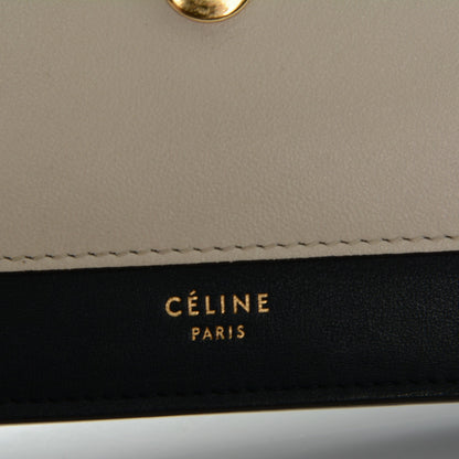 Celine Smooth Calfskin Large Multifunction Envelope Flap Clutch Sunflower 7 of 8