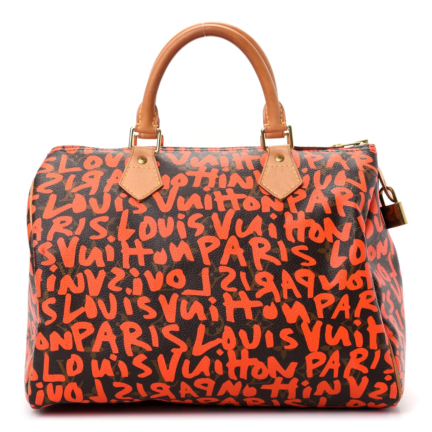 Monogram Graffiti Speedy 30 Orange
