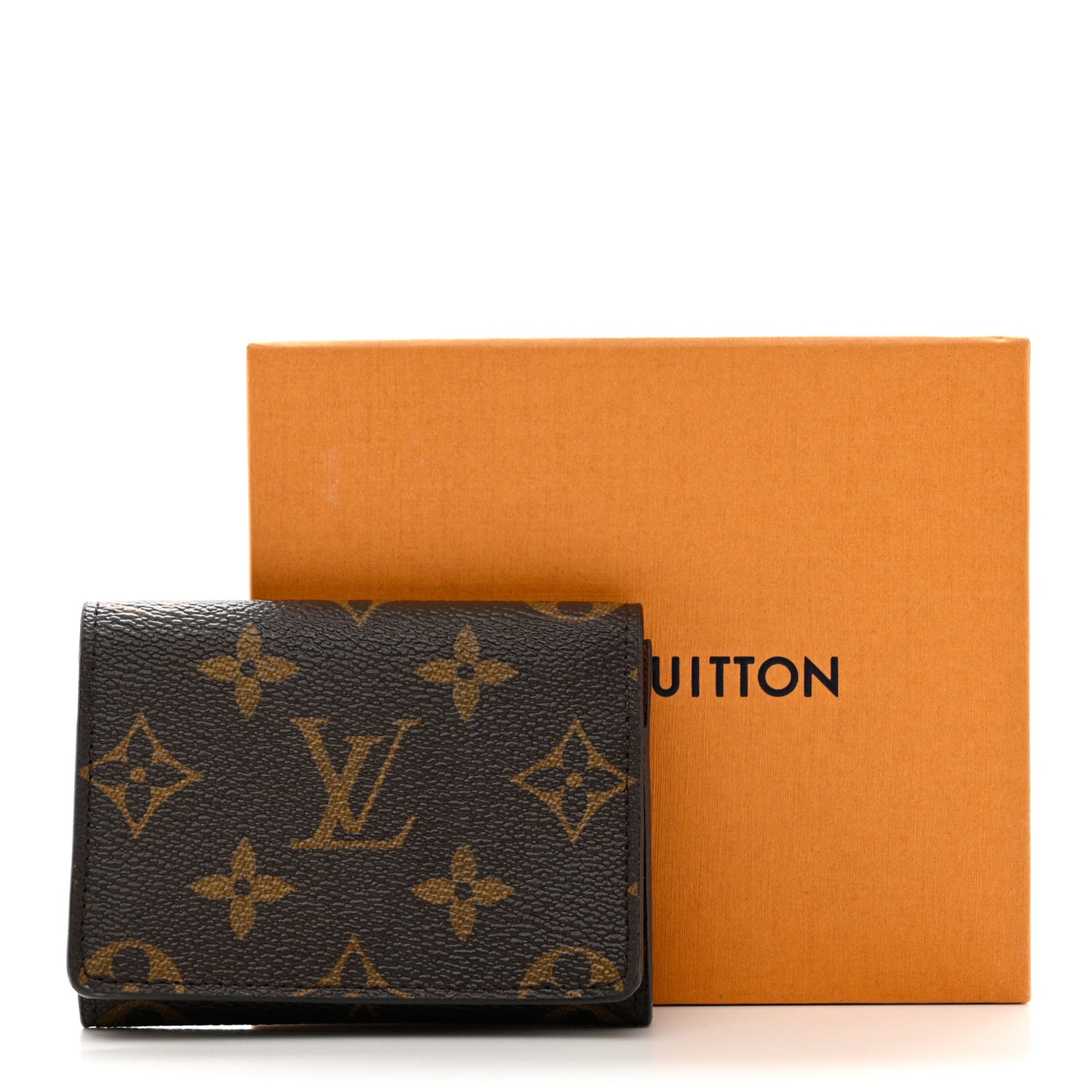 Monogram Envelope Business Card Holder