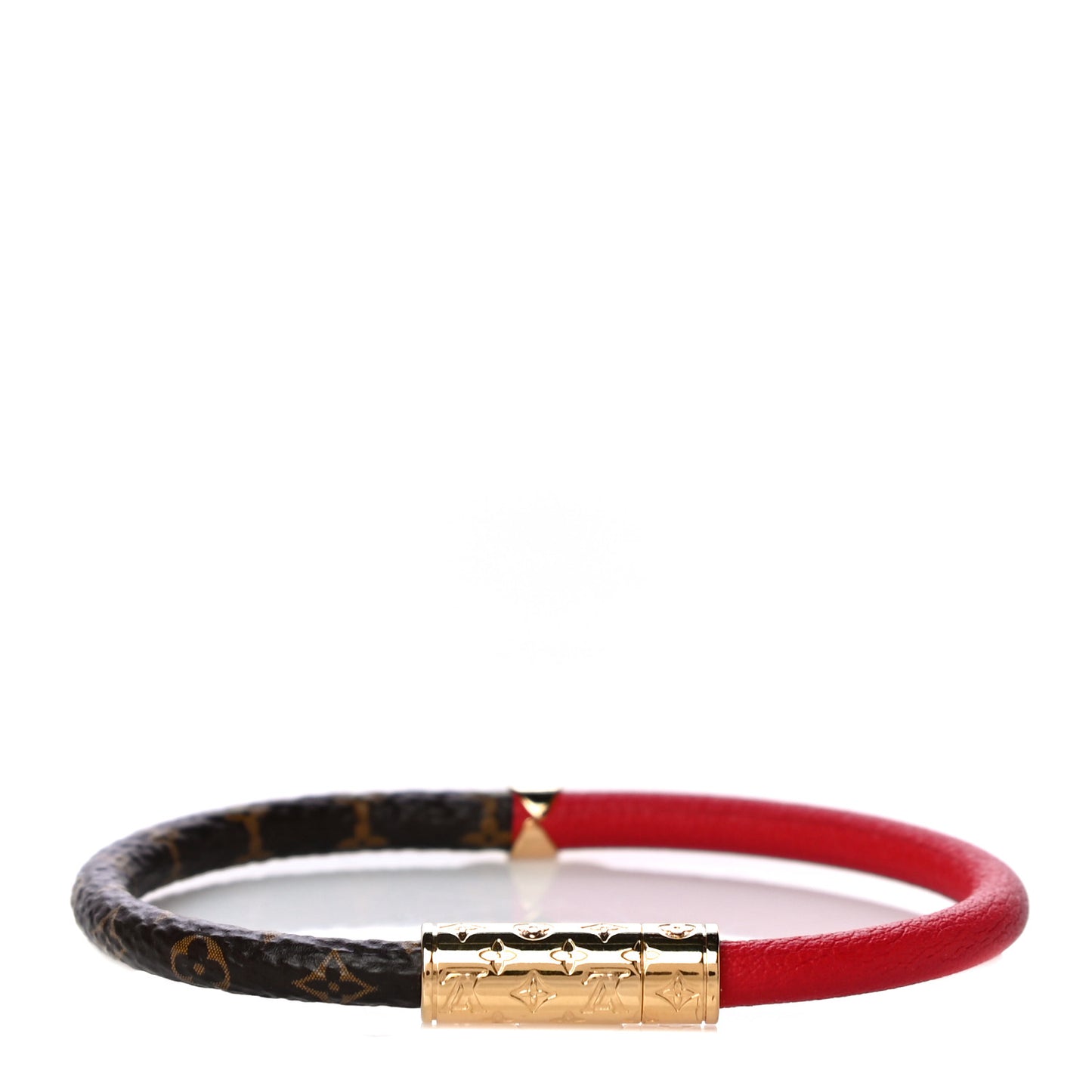 Monogram Daily Confidential Bracelet 19 Red