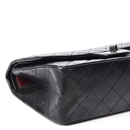 Chanel Aged Calfskin Quilted 2.55 Reissue 225 Flap Black 8 of 10