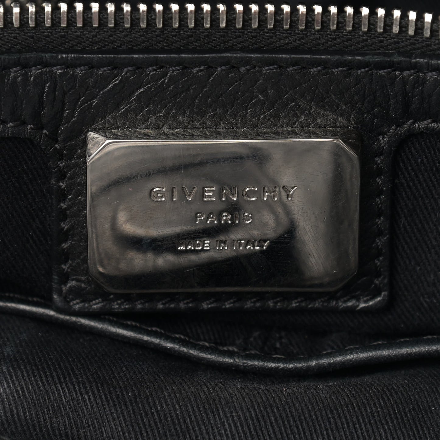Lambskin Nightingale North South Tote Black