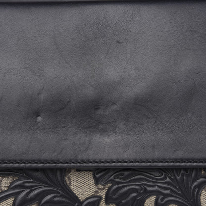 Gucci GG Supreme Monogram Arabesque Medium Dionysus Shoulder Bag Black 14 of 16