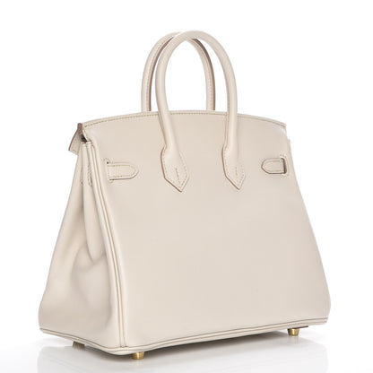 Hermes Swift Birkin 25 Craie 3 of 29