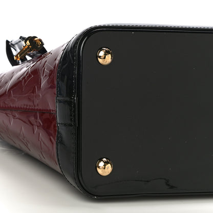 Louis Vuitton Vernis Lockit PM Griotte 8 of 9