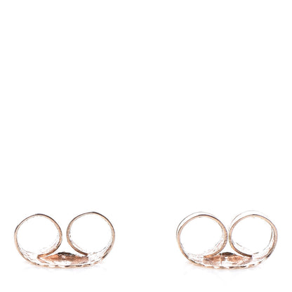 Chanel CC Drop Earrings Matte Gold 5 of 8