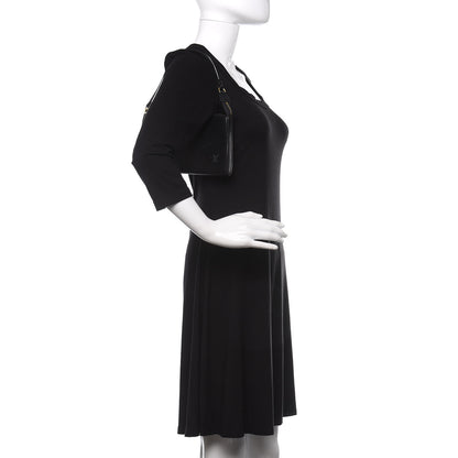 Louis Vuitton Epi Pochette Accessories 24 Black 2 of 11