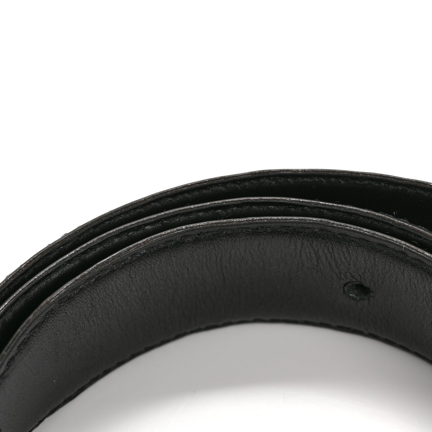 Calfskin CC Belt 65 26 Black