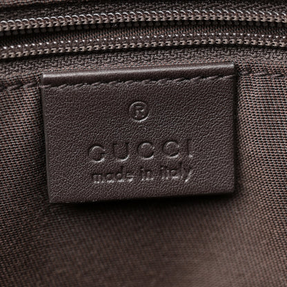 Gucci Monogram Shoulder Bag Dark Brown 6 of 11