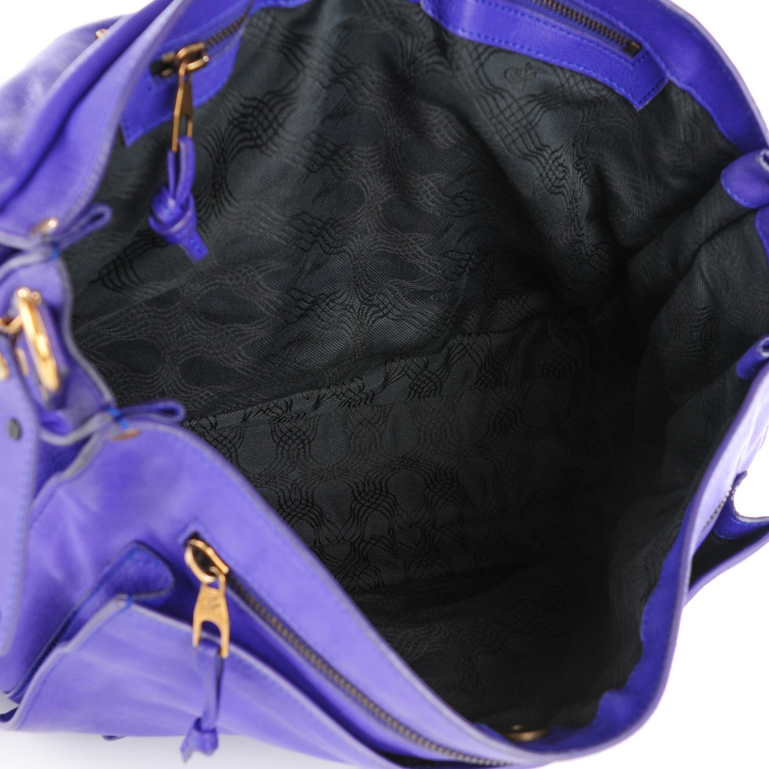 Proenza Schouler Lambskin Large PS1 Satchel Purple Rain 5 of 8