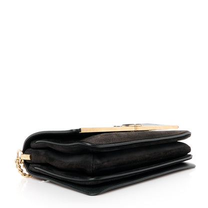 Chanel Caviar Suede Stitched Lady Coco Flap Black 4 of 10
