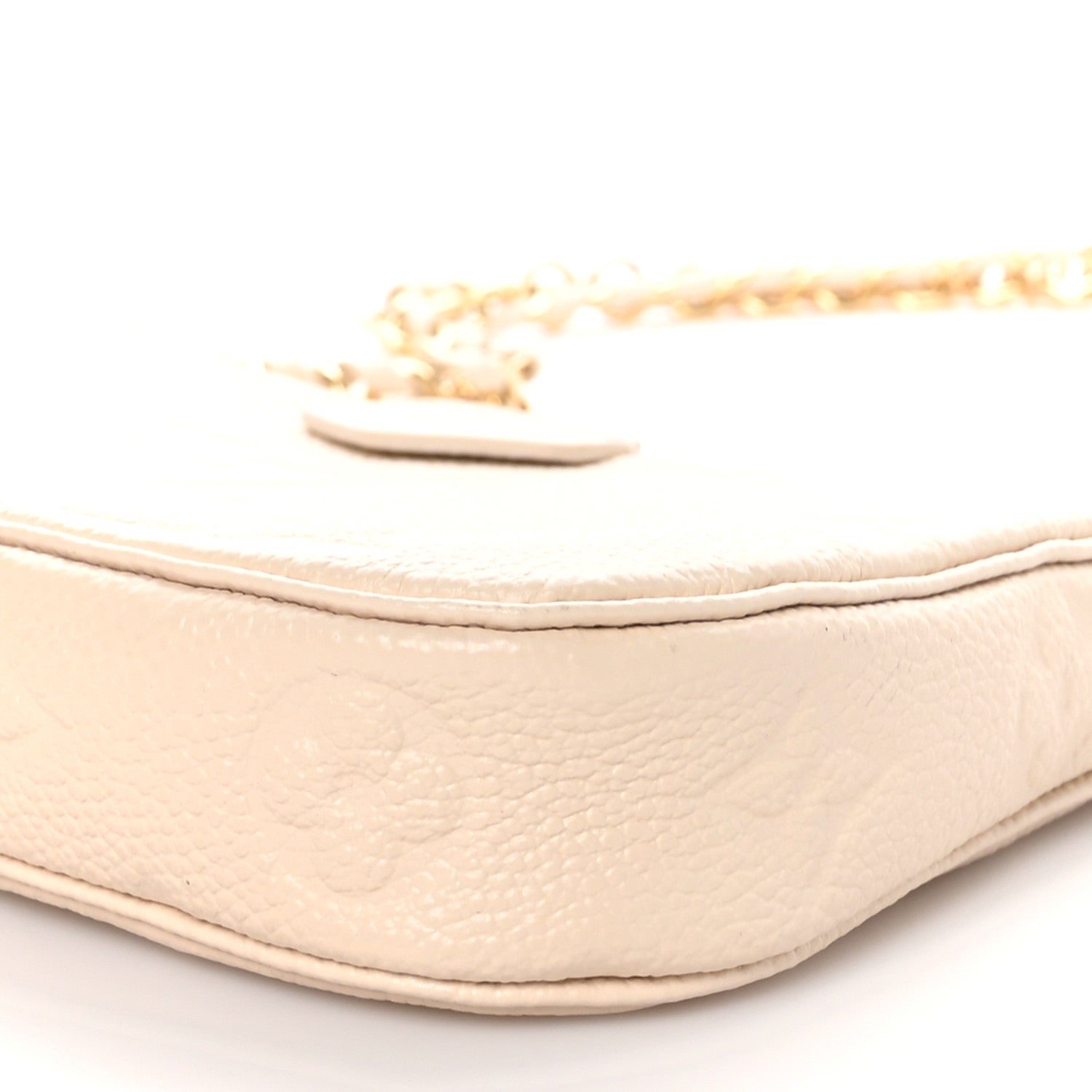 Louis Vuitton Empreinte Monogram Giant Multi Pochette Accessories Mini Pochette Cream 8 of 9
